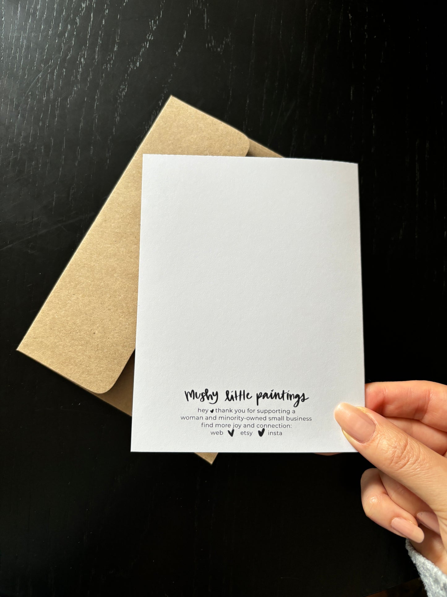 Paint It Black Daisy Bouquet Greeting Card