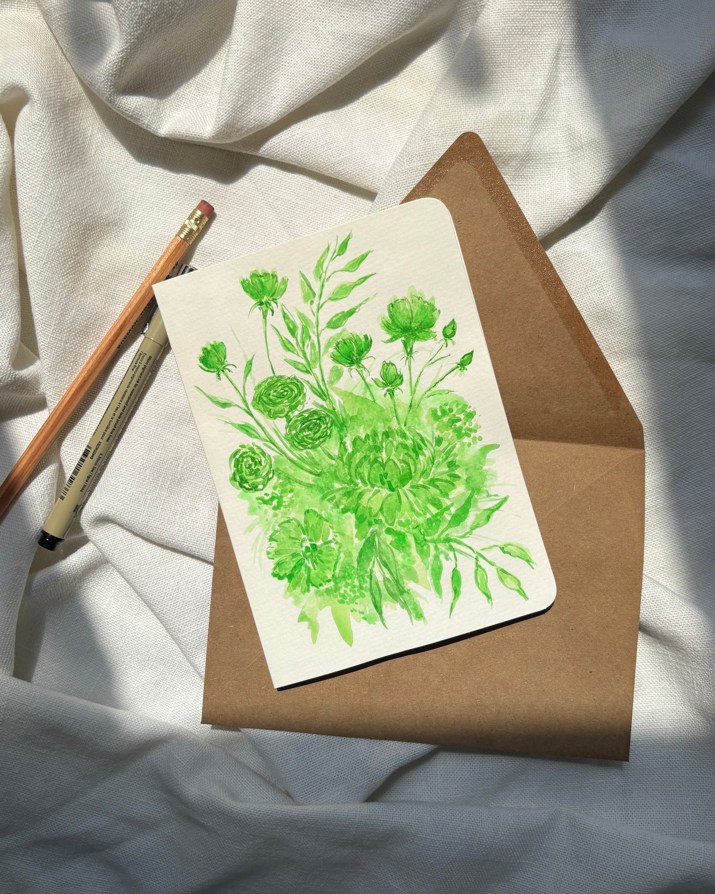 Watercolor Greeting Card