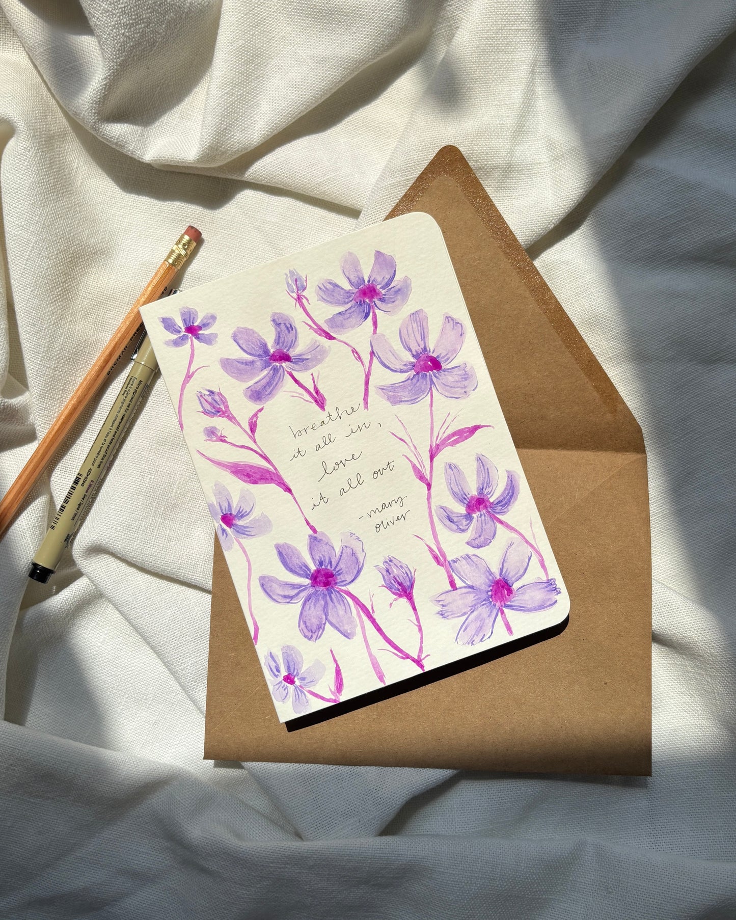 Watercolor Greeting Card