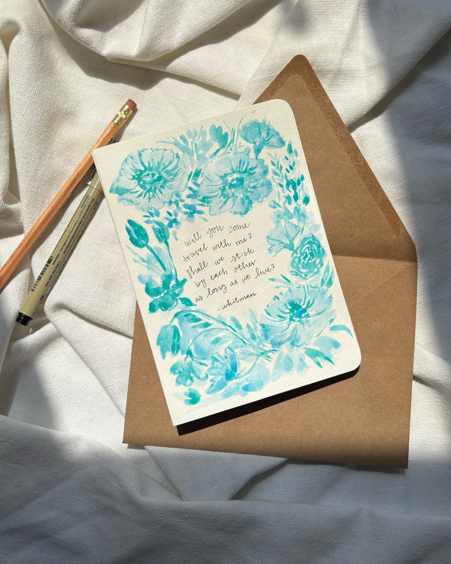 Watercolor Greeting Card