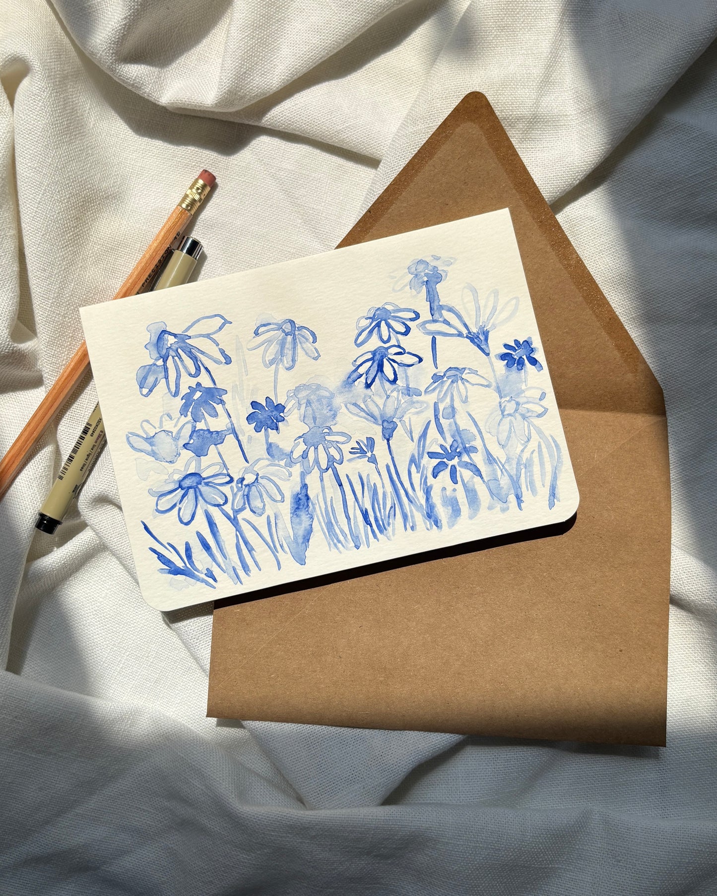 Watercolor Greeting Card