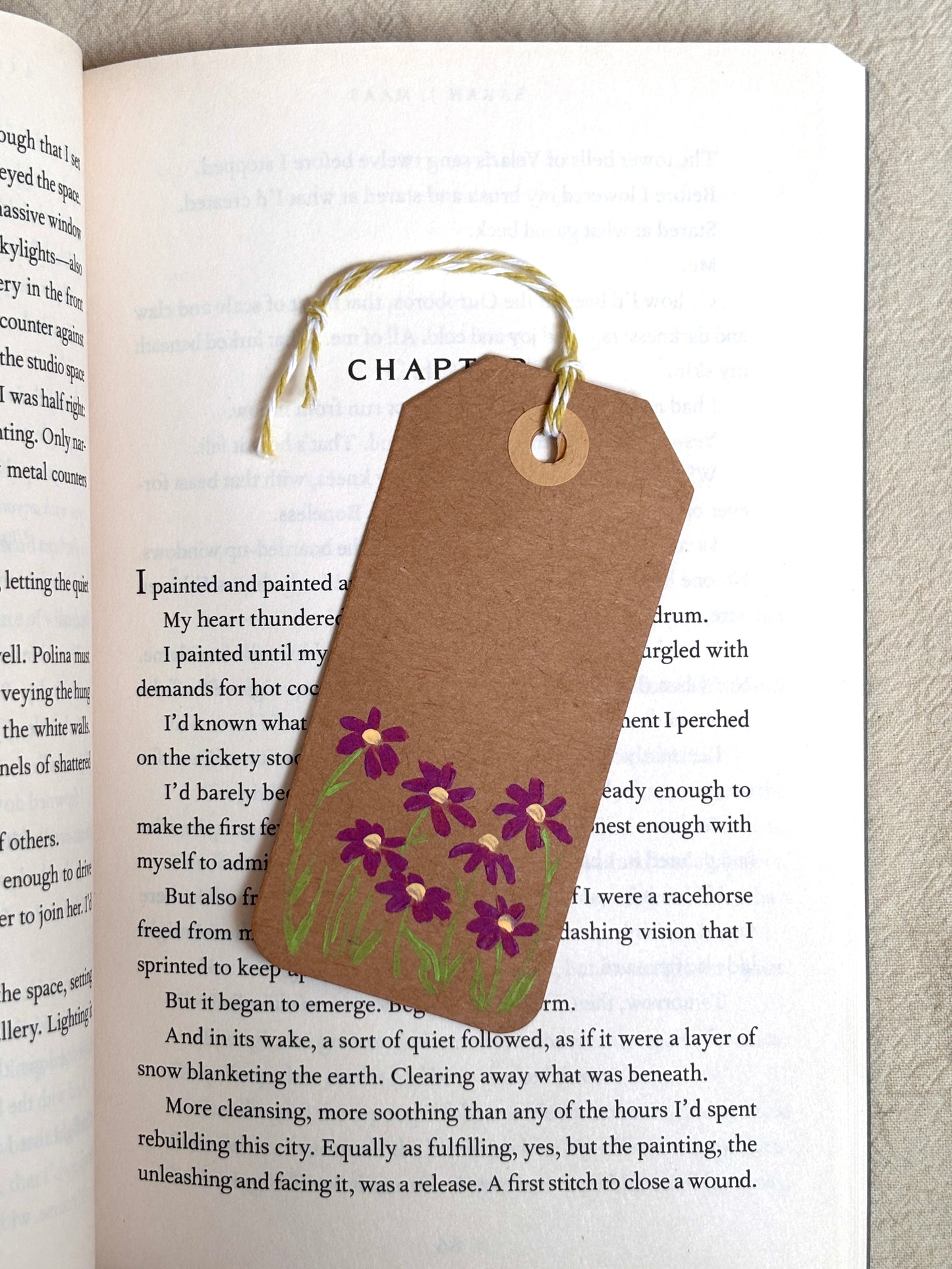 kraft paper gift tag