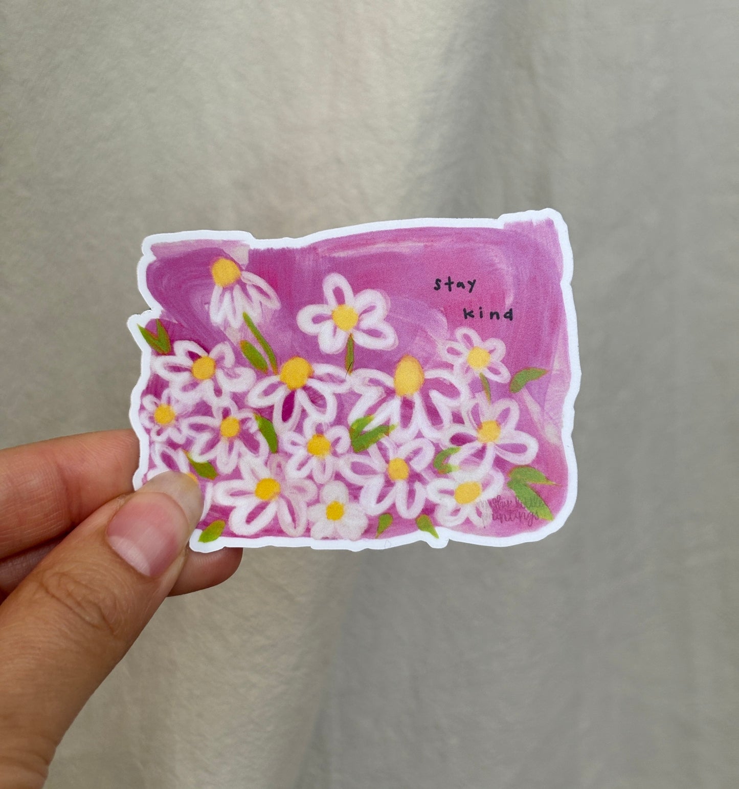 stay kind sticker