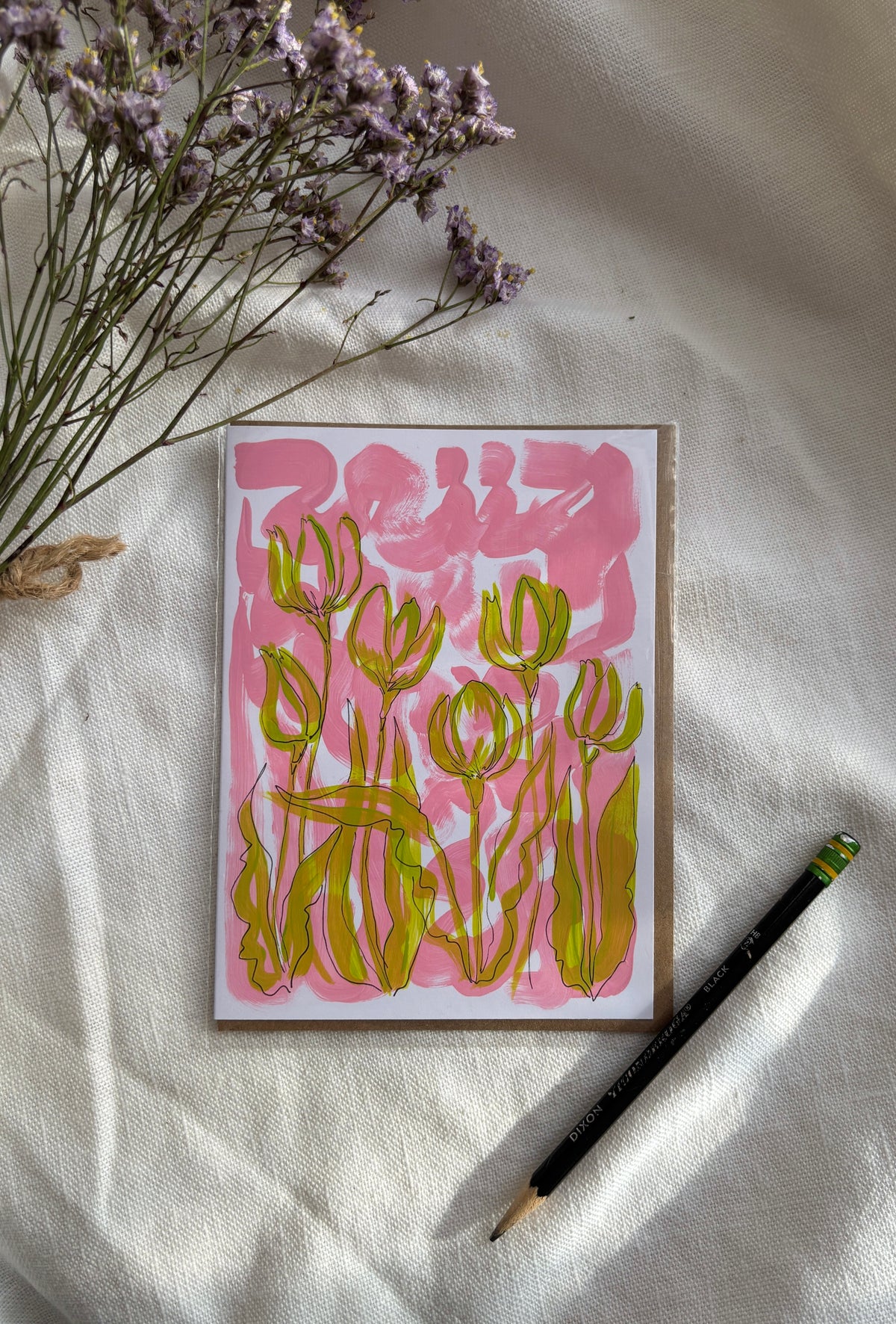 Tulip Greeting Card
