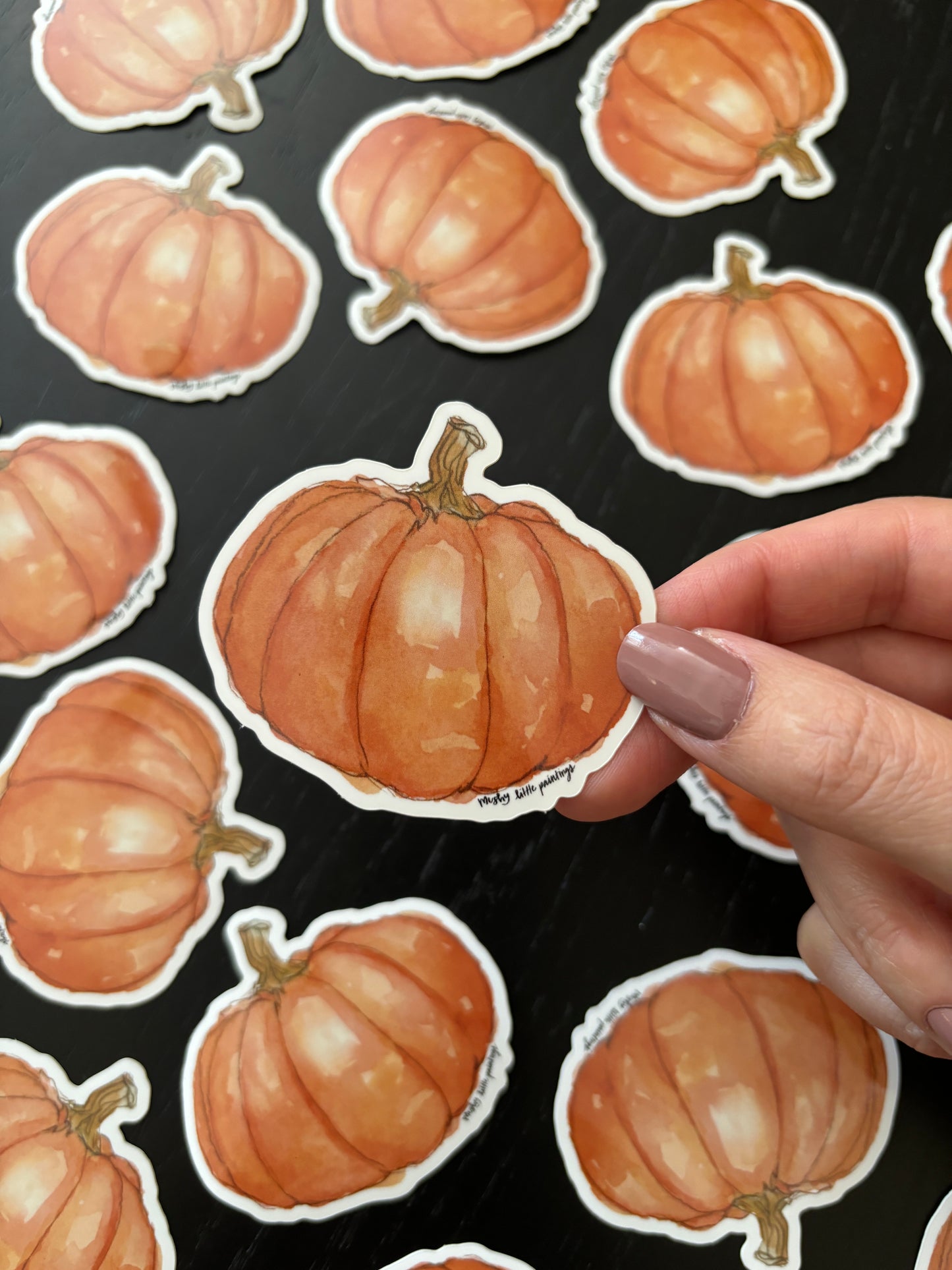 Pretty Little Pumpkins Stickers