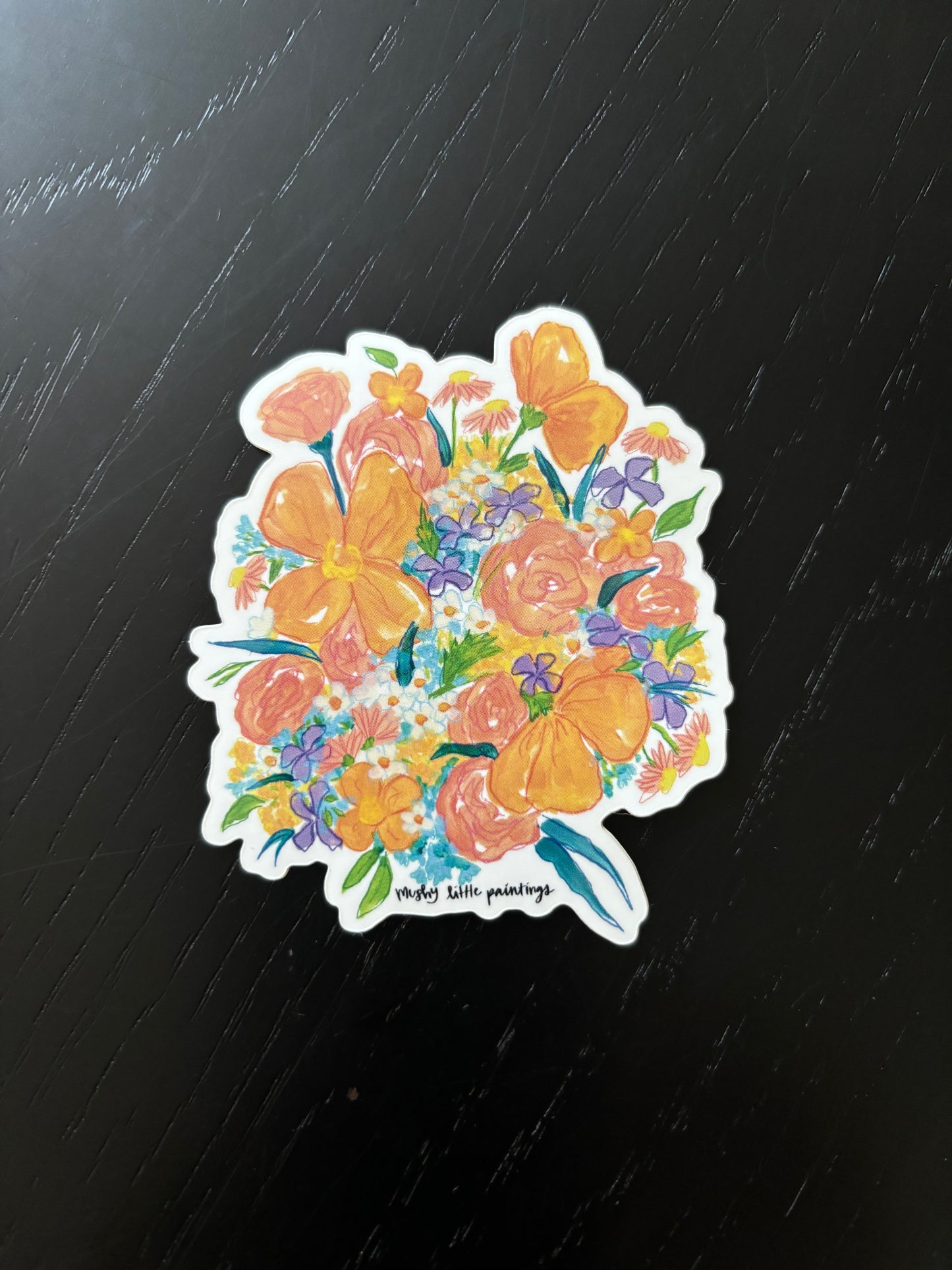 Orange Blossom Sticker
