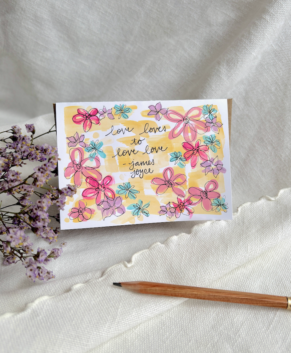 Love Love Greeting Card