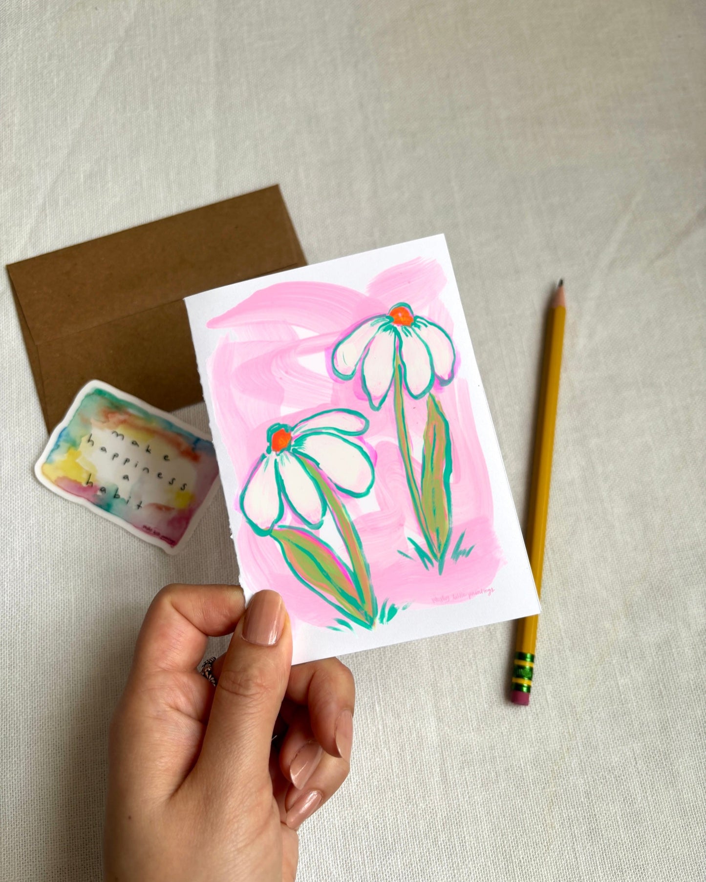 Daisy Duo Greeting Card