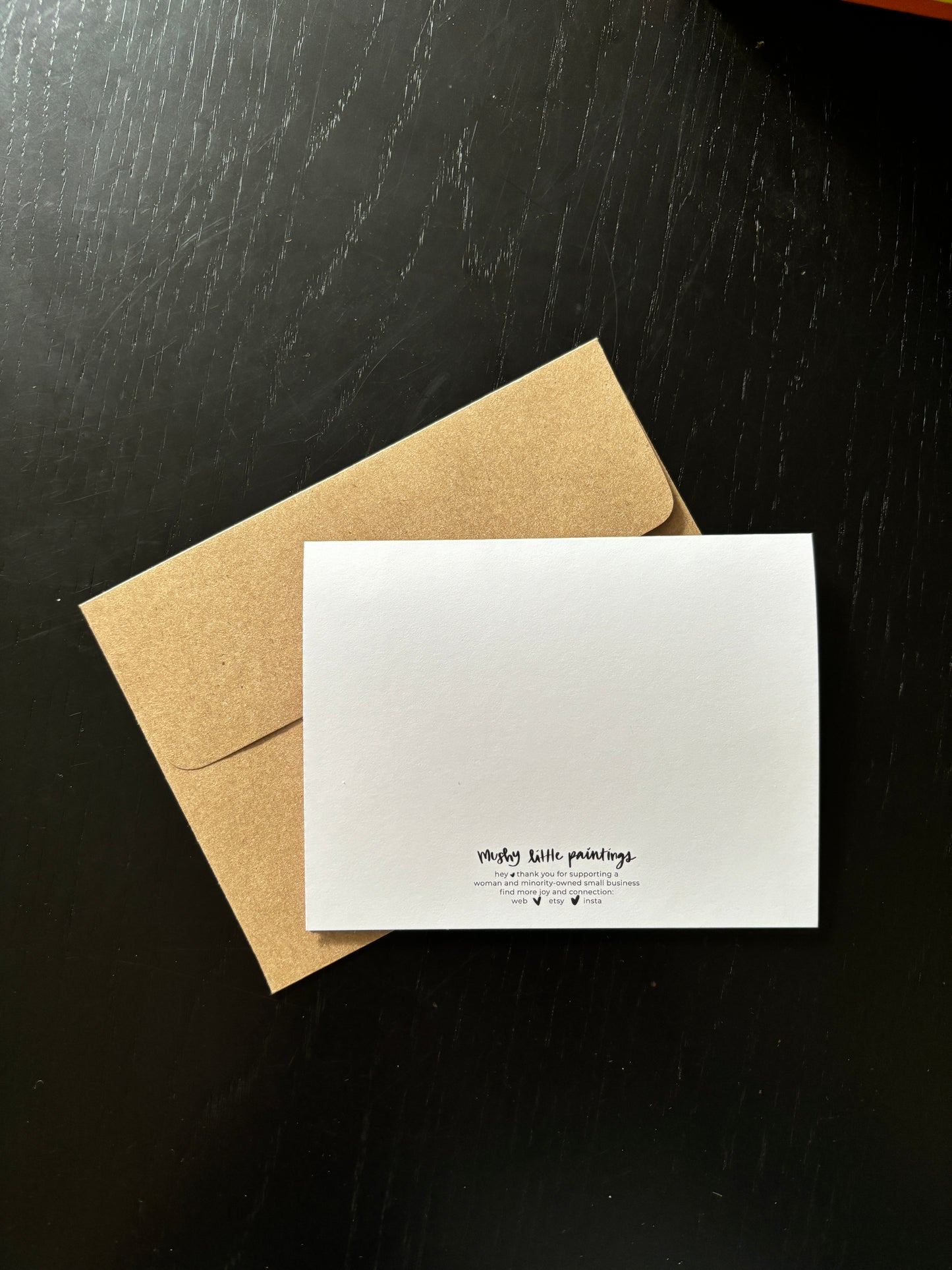 Make Happiness a Habit  Greeting Card