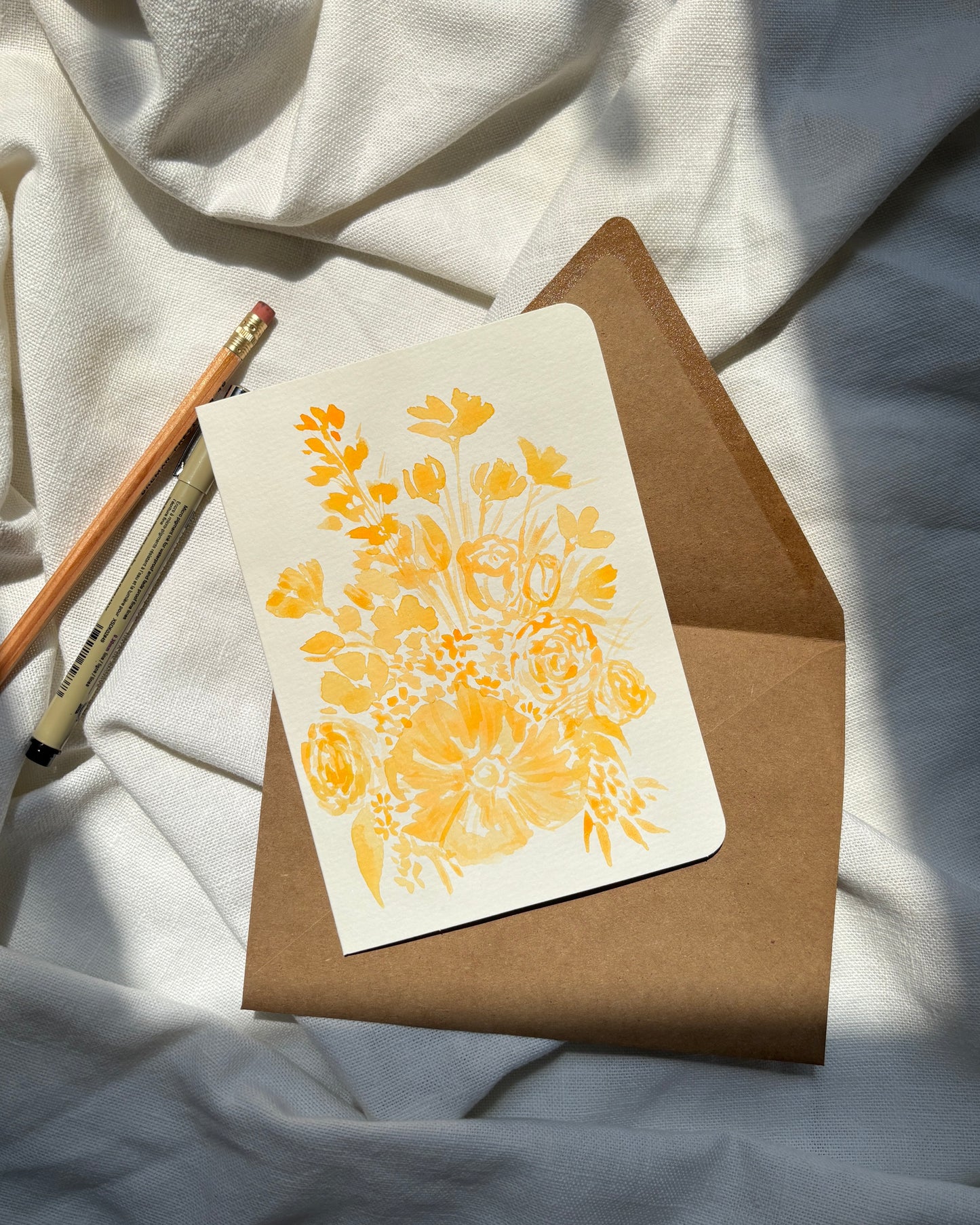 Watercolor Greeting Card