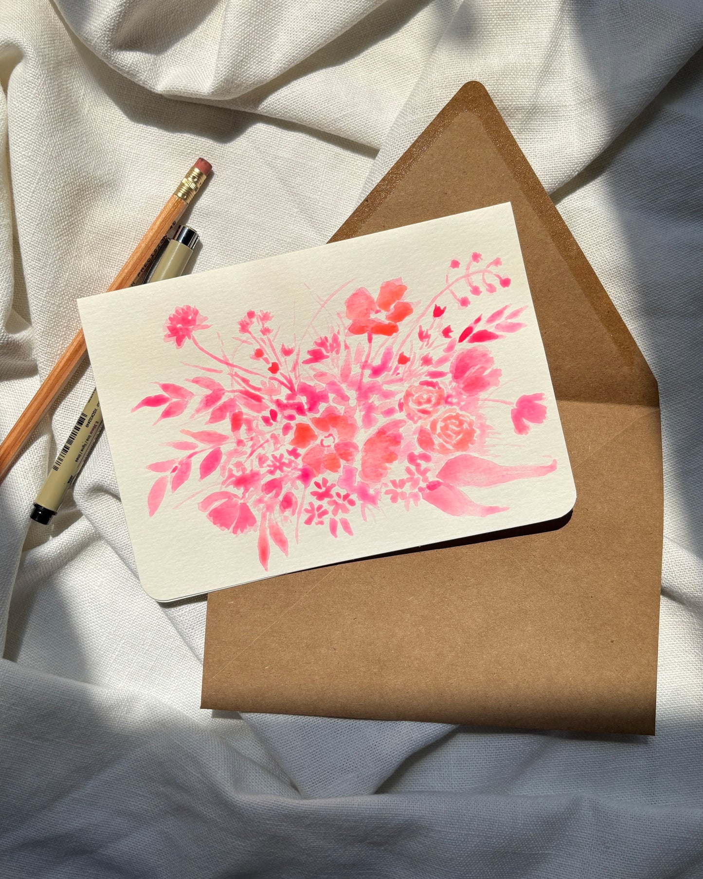 Watercolor Greeting Card