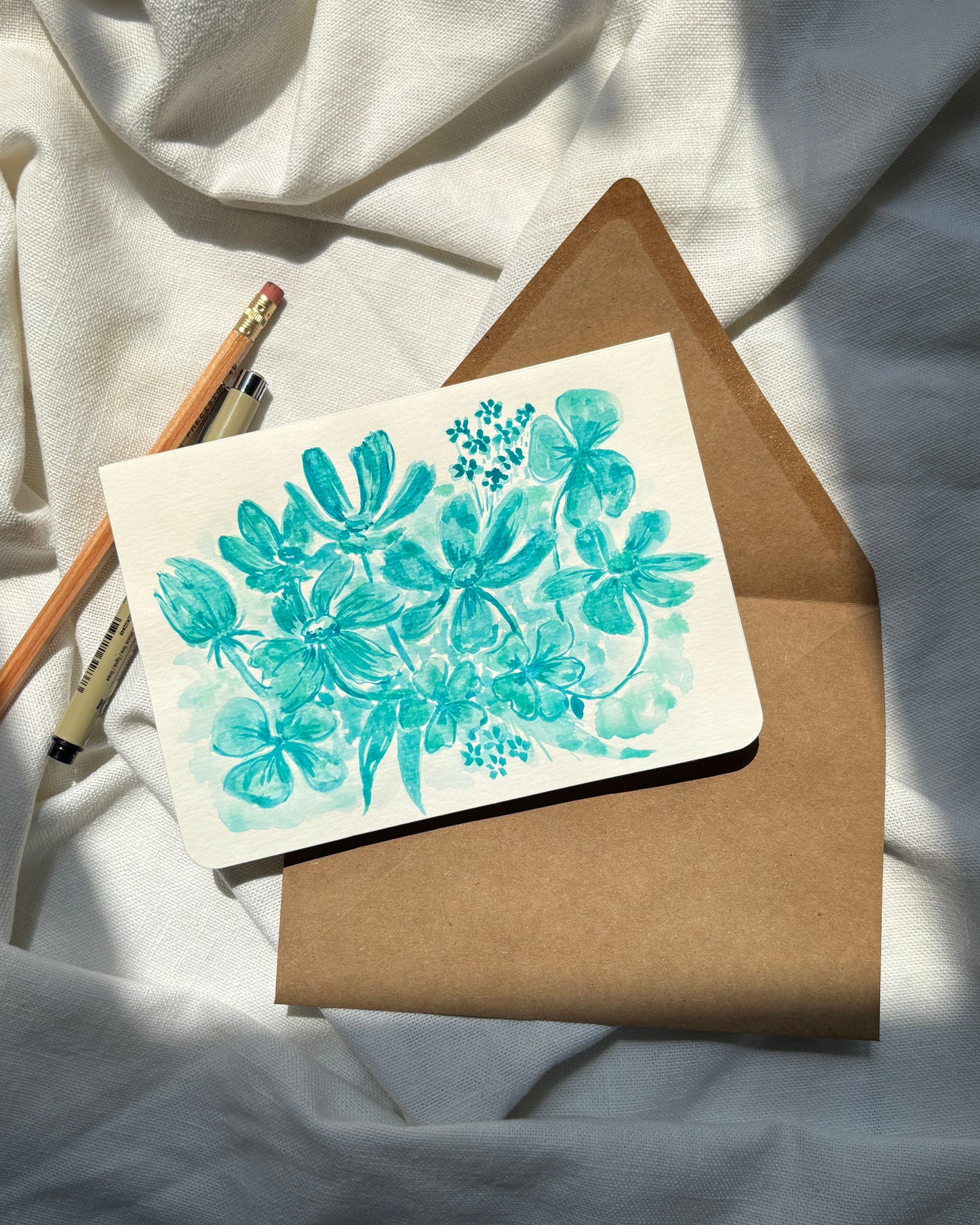 Watercolor Greeting Card