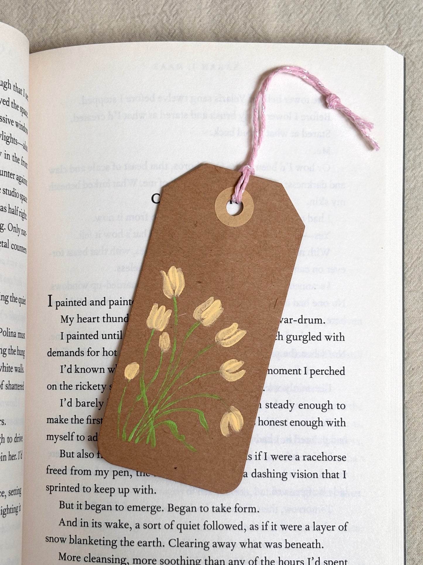 kraft paper gift tag