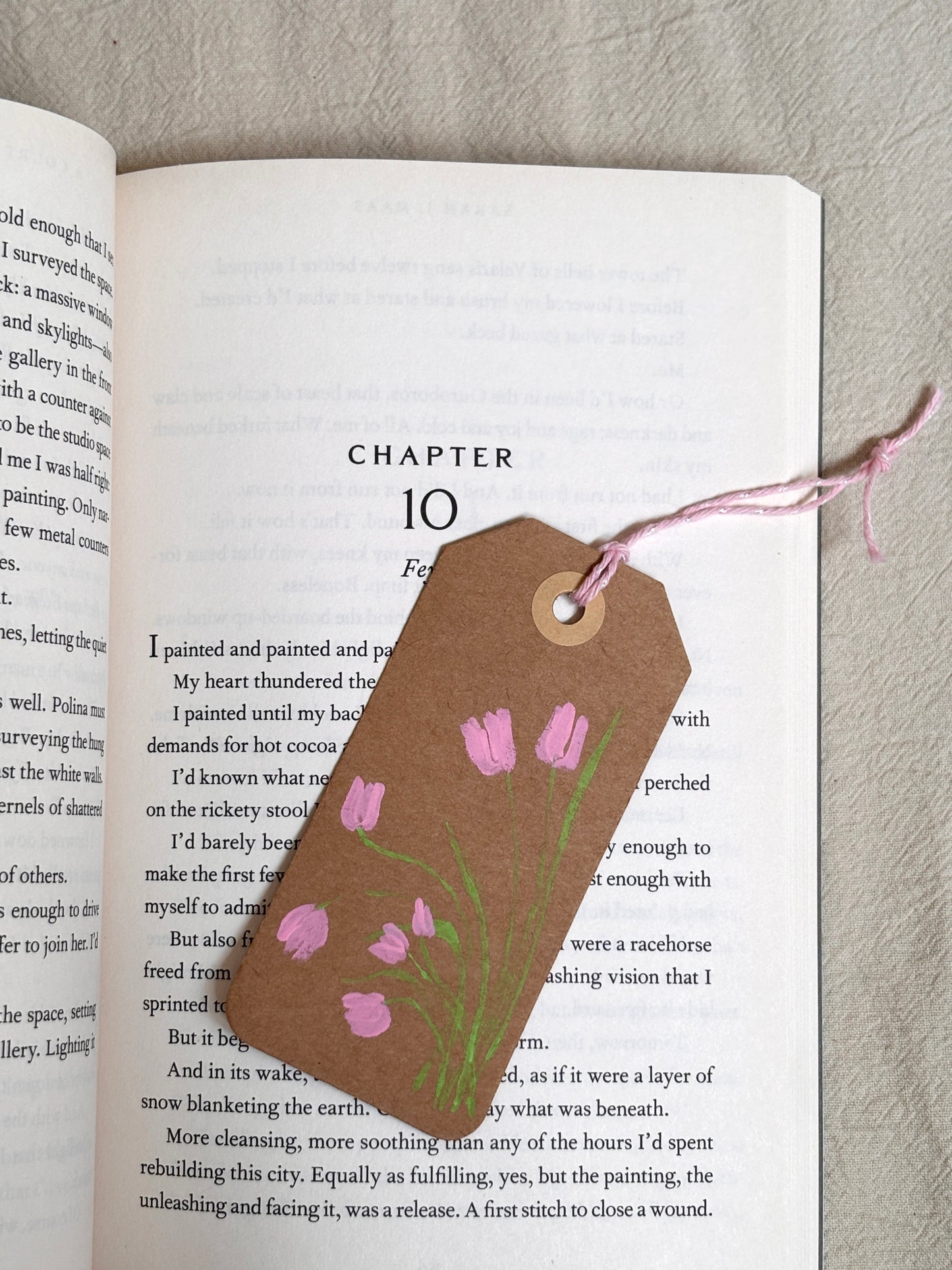 kraft paper gift tag