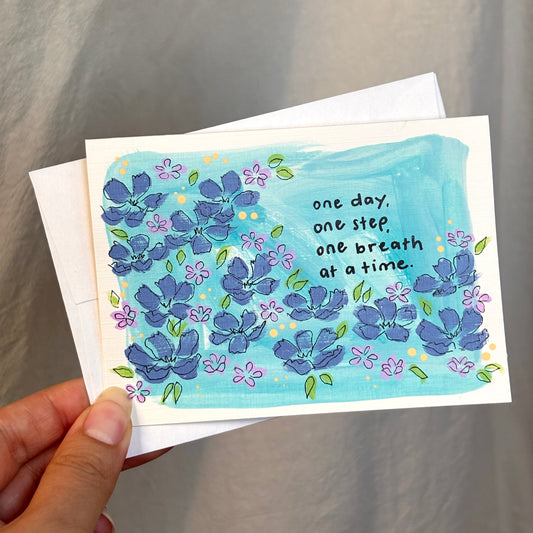 one breath at a time