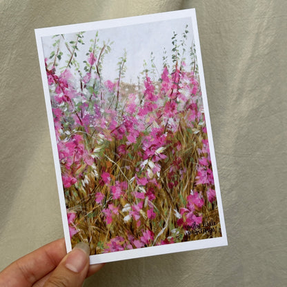 glimmers - postcard print pack