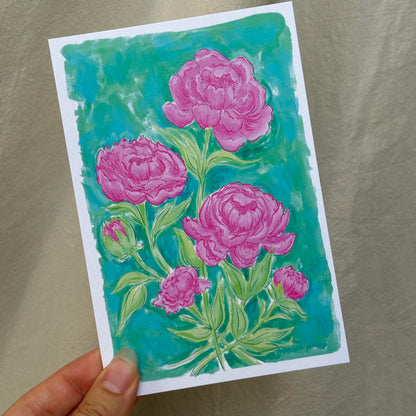 glimmers - postcard print pack