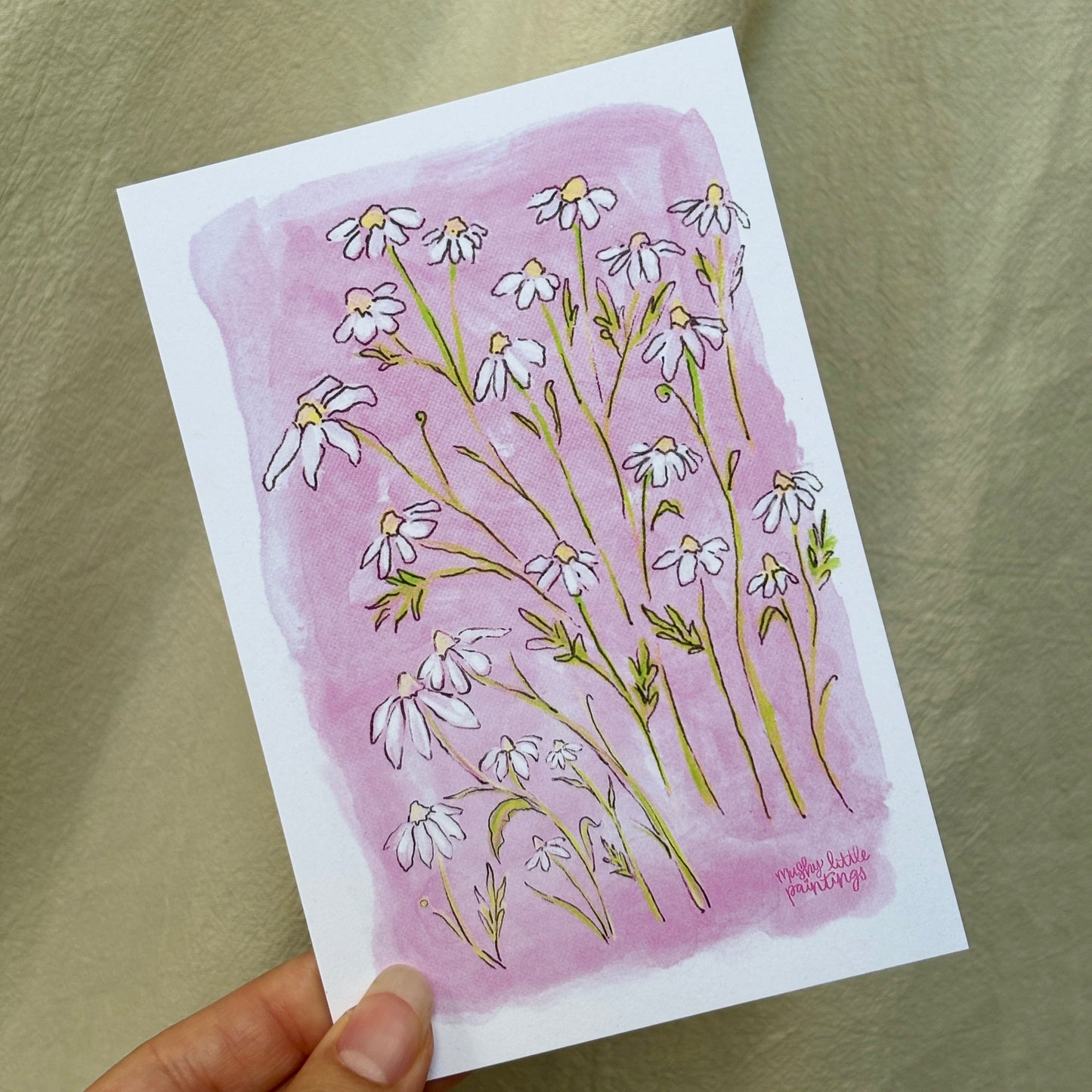 glimmers - postcard print pack