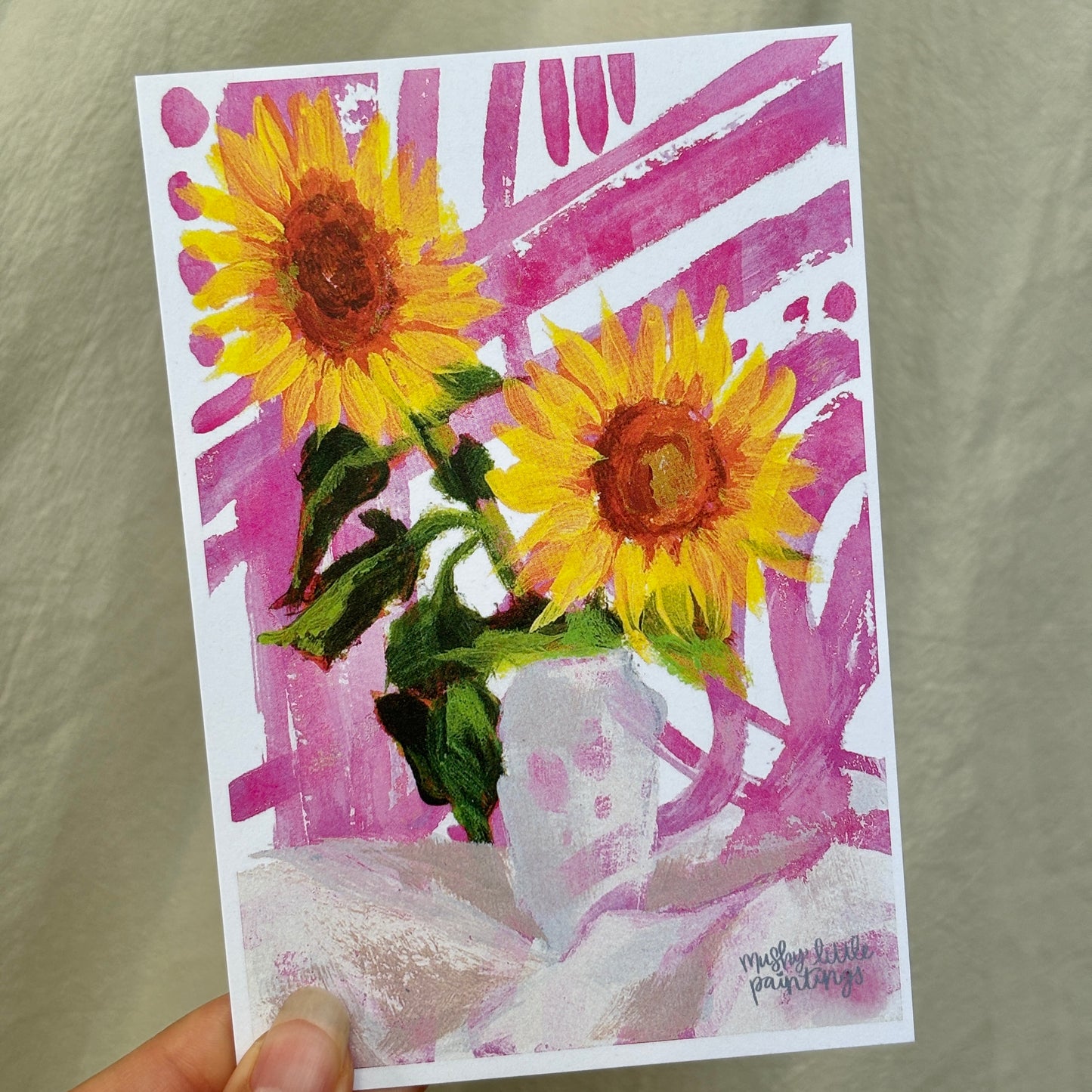 blooming - postcard print pack