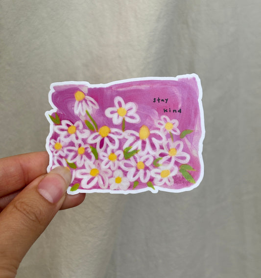 stay kind sticker