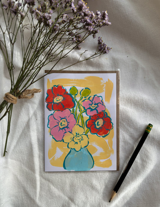 Poppy Greeting Card