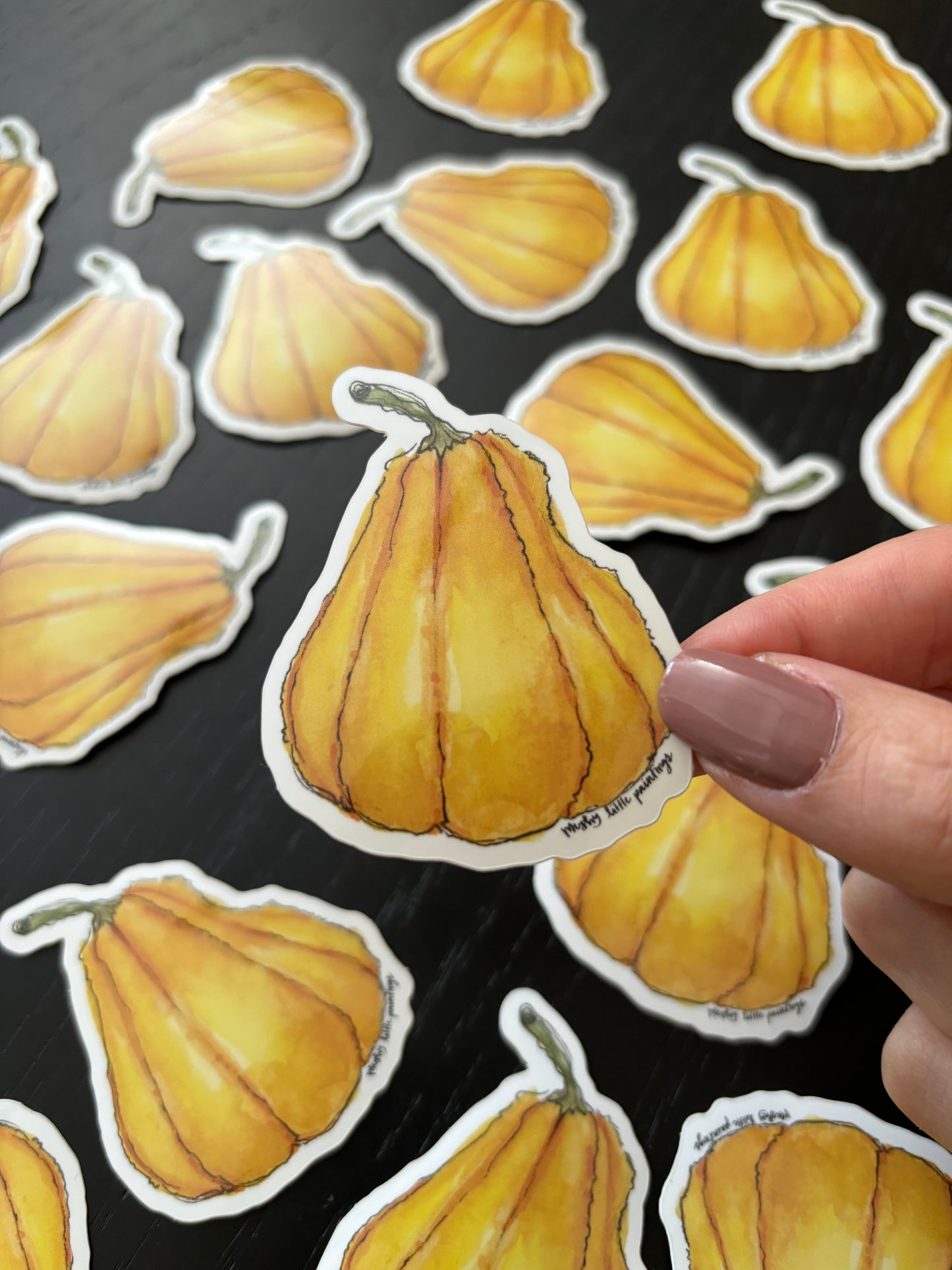 Pretty Little Pumpkins Stickers
