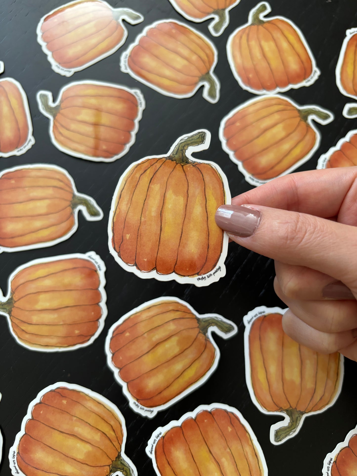 Pretty Little Pumpkins Stickers