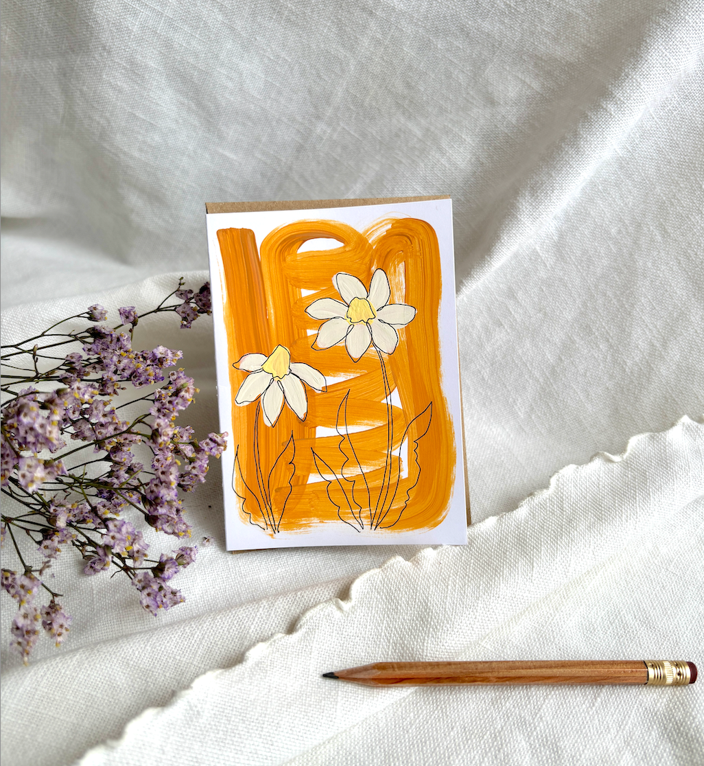 Daisy Duo Greeting Card