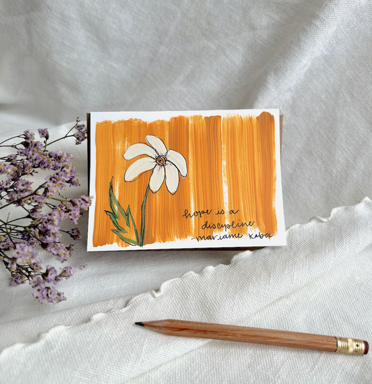 Hope is a Discipline Greeting Card