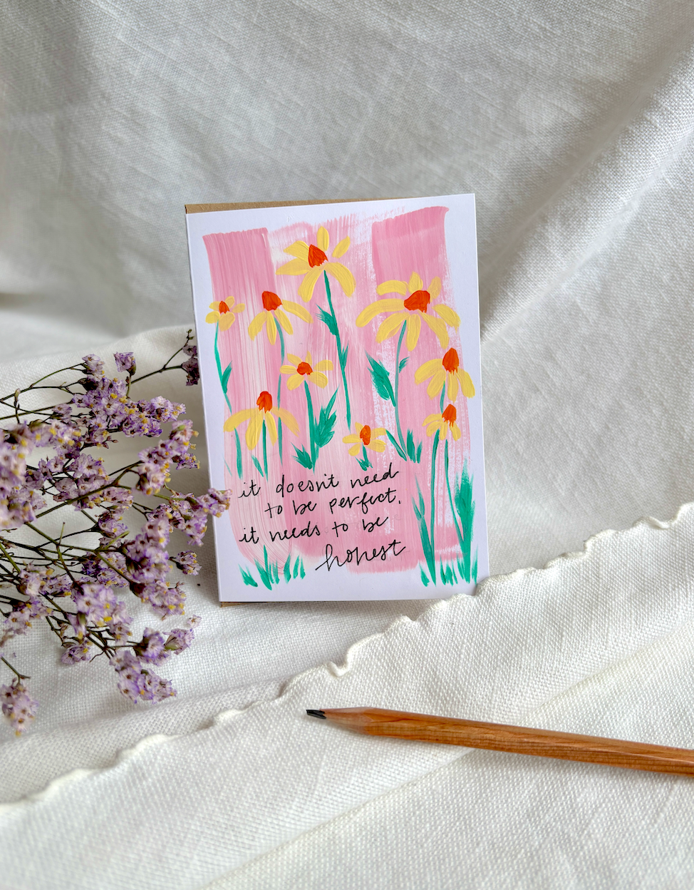 Honest Greeting Card